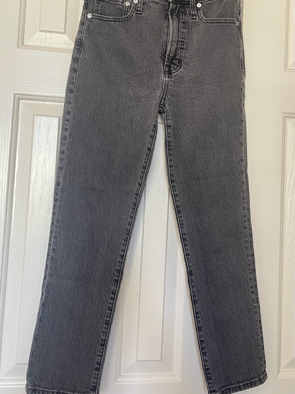 Madewell Straight-Leg Women's Vintage Black Denim Jeans